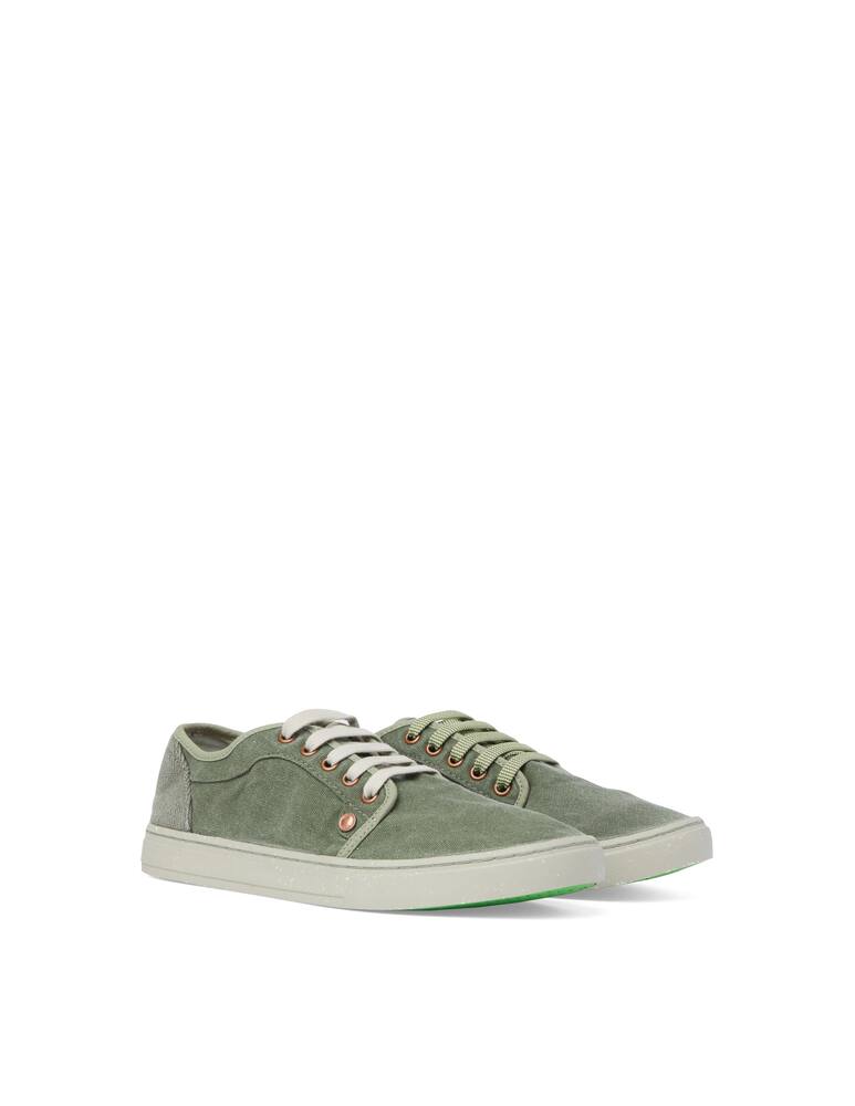 rinascente Satorisan Heisei gaia terra 2 cotton sneakers - grey