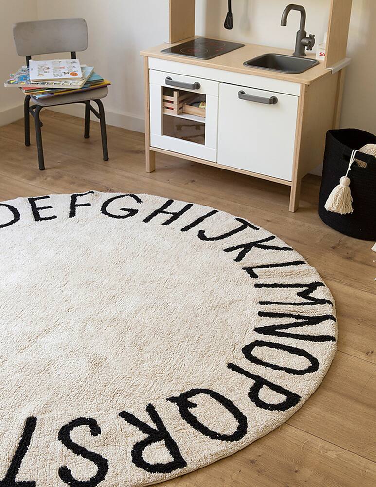 rinascente Lorena Canals Tappeto tondo ABC