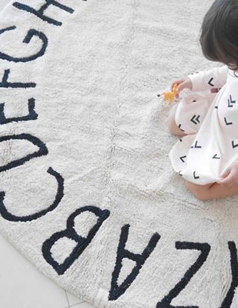 rinascente Lorena Canals Tappeto tondo ABC