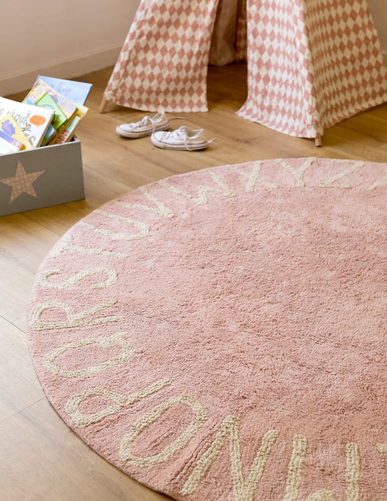 rinascente Lorena Canals ABC round carpet