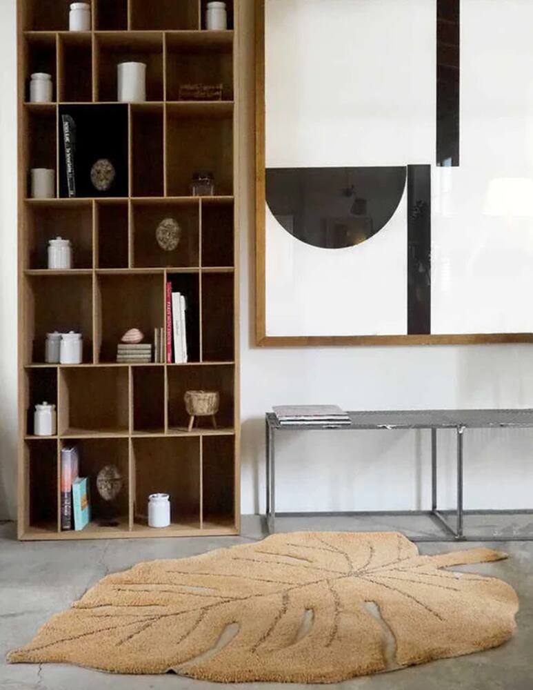 rinascente Lorena Canals Monstera Leaf Carpet