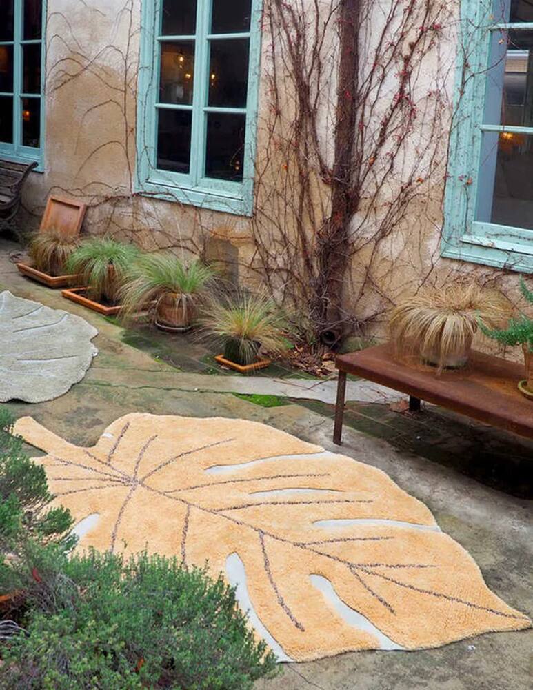rinascente Lorena Canals Monstera Leaf Carpet
