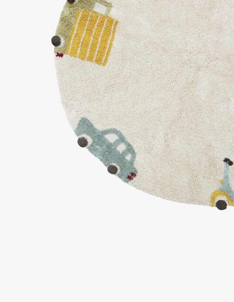 rinascente Lorena Canals Wheels Eco City round carpet