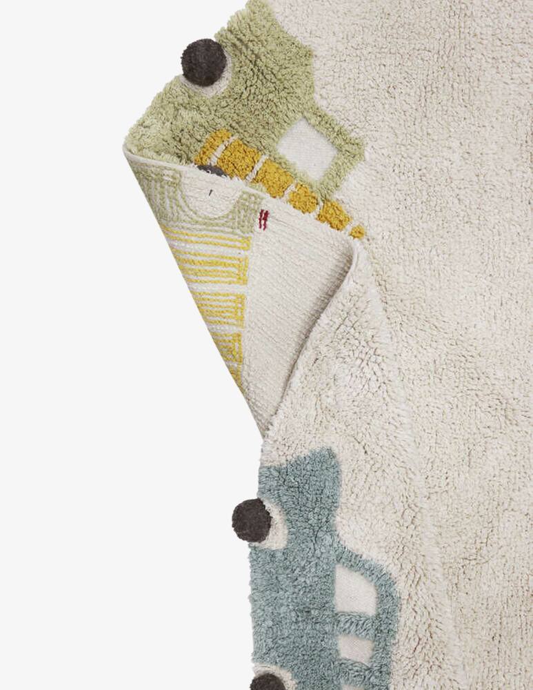 rinascente Lorena Canals Wheels Eco City round carpet