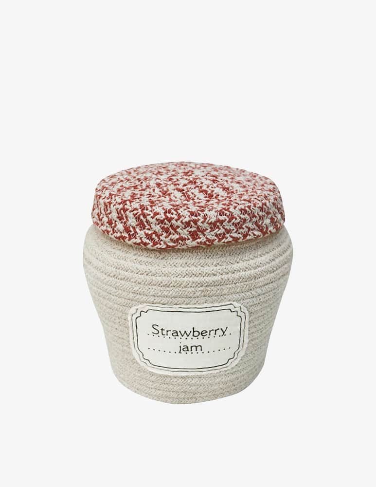 rinascente Lorena Canals Cesta portagiochi barattolo di marmellata