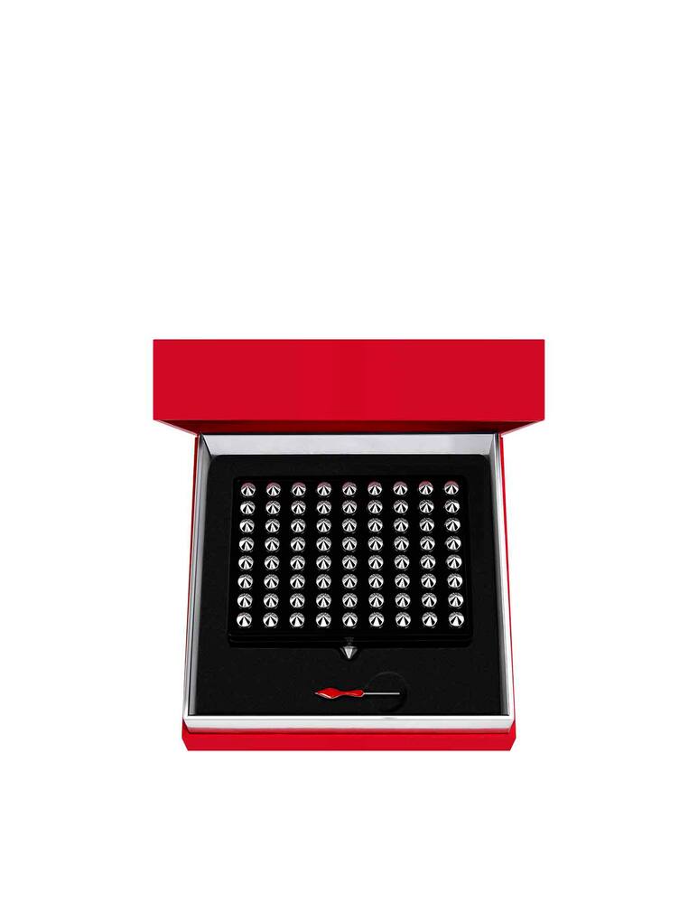 rinascente Christian Louboutin La Palette refillable case Noir Louboutin vuota