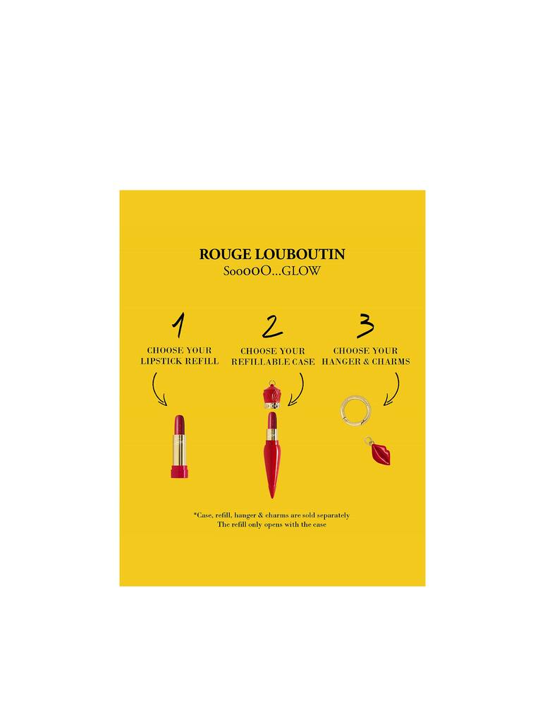 rinascente Christian Louboutin SooooO Glow case ricaricabile per rossetto Le Rouge