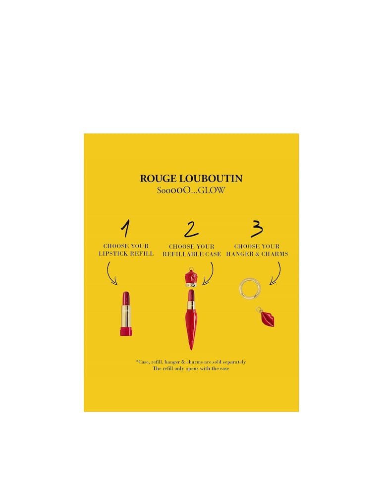 Christian Louboutin SooooO Glow case ricaricabile per rossetto Le Rose - immagine 4 Christian Louboutin SooooO Glow case ricaricabile per rossetto Le Rose - immagine 4