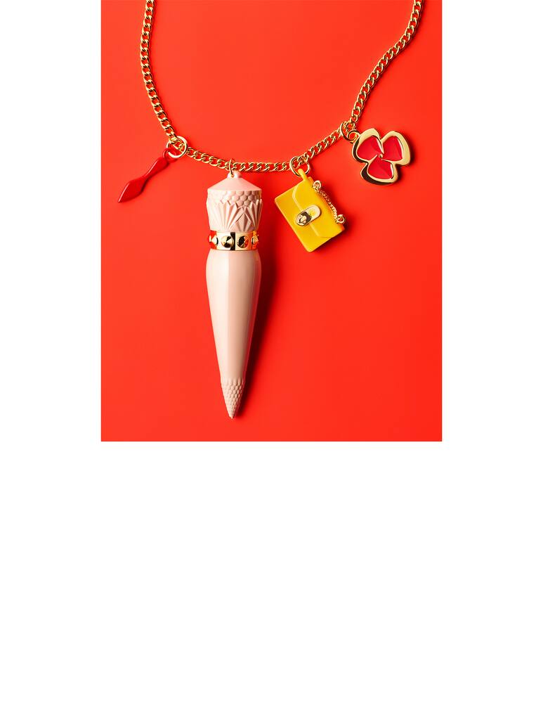 rinascente Christian Louboutin SooooO Glow case ricaricabile per rossetto Le Rose