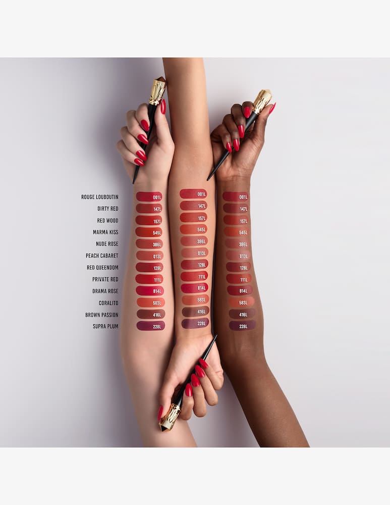 Christian Louboutin Rouge Stiletto Lumi Matte - immagine 6 Christian Louboutin Rouge Stiletto Lumi Matte - immagine 6