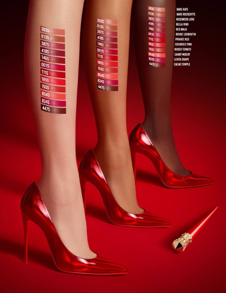 rinascente Christian Louboutin Rouge Stiletto Glossy Shine
