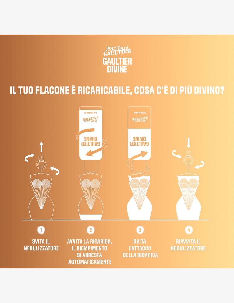 rinascente Jean Paul Gaultier Gaultier Divine Eau de Parfum Refill