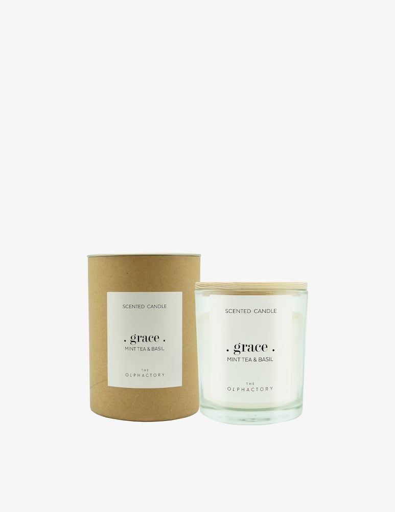 The Olphactory Scented Candle Grace - Mint Tea & Basil - picture 1 The Olphactory Scented Candle Grace - Mint Tea & Basil - picture 1