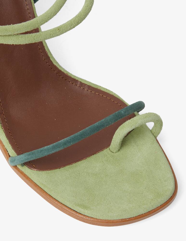 rinascente Alohas Grace suede heeled sandals