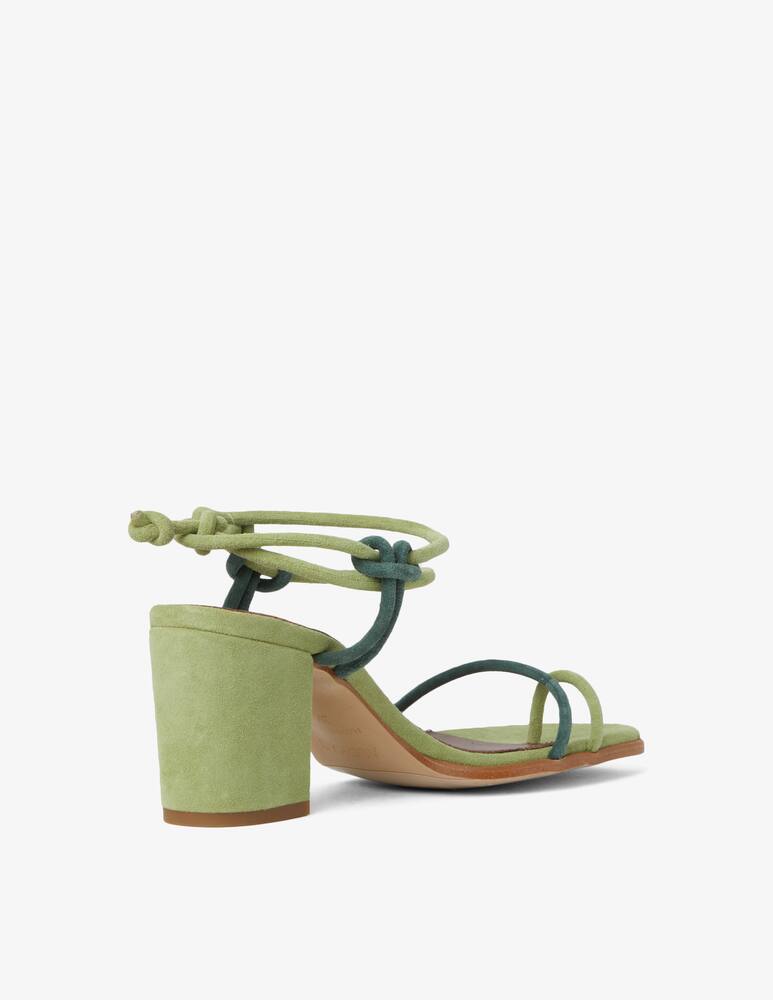 rinascente Alohas Grace suede heeled sandals