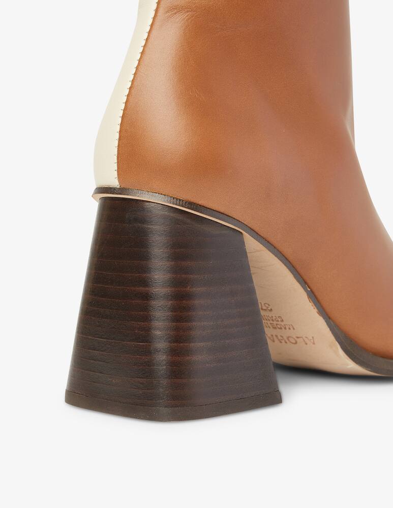 rinascente Alohas South bicolor ankle boots - Brown