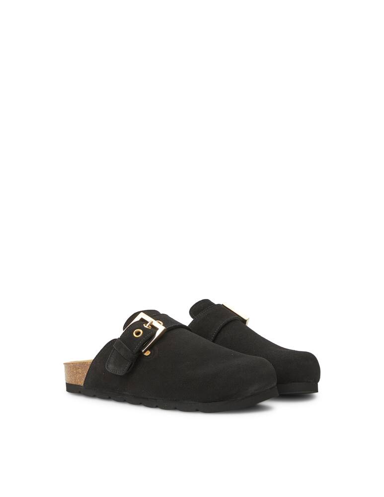 Alohas Zoccolo in suede Cozy - Nero - immagine 2 Alohas Zoccolo in suede Cozy - Nero - immagine 2
