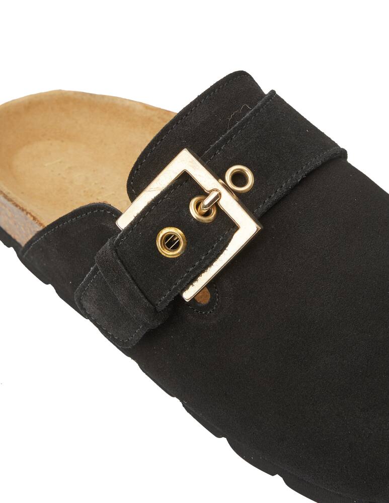 Alohas Zoccolo in suede Cozy - Nero - immagine 5 Alohas Zoccolo in suede Cozy - Nero - immagine 5