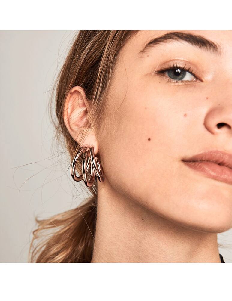 rinascente PDPAOLA Orecchini True Rose-Gold