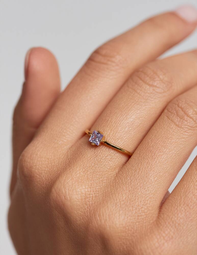 PDPAOLA Cavalier Lavander Lis ring - picture 4