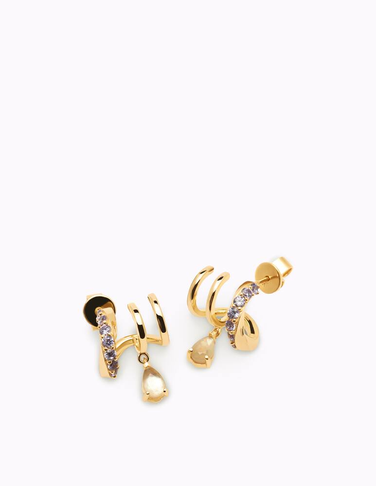 PDPAOLA Cavalier Lumiere earrings - picture 1 PDPAOLA Cavalier Lumiere earrings - picture 1