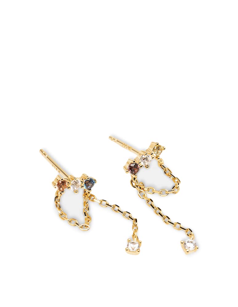 PDPAOLA Orecchni 925 e oro Five Mana - immagine 3 PDPAOLA Orecchni 925 e oro Five Mana - immagine 3