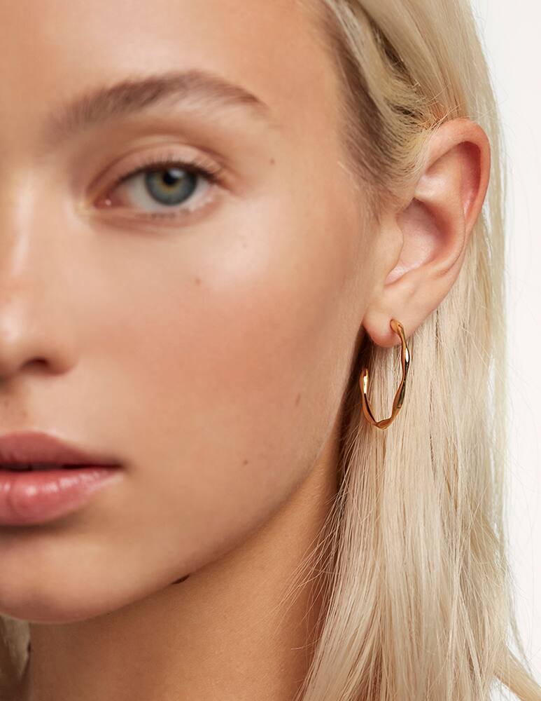 rinascente PDPAOLA Five Vanilla 925 gold earrings