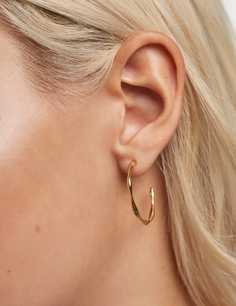 rinascente PDPAOLA Five Vanilla 925 gold earrings