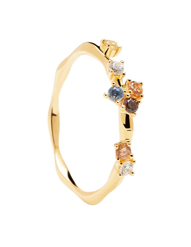 PDPAOLA Five Five ring 925 gold - picture 1 PDPAOLA Five Five ring 925 gold - picture 1