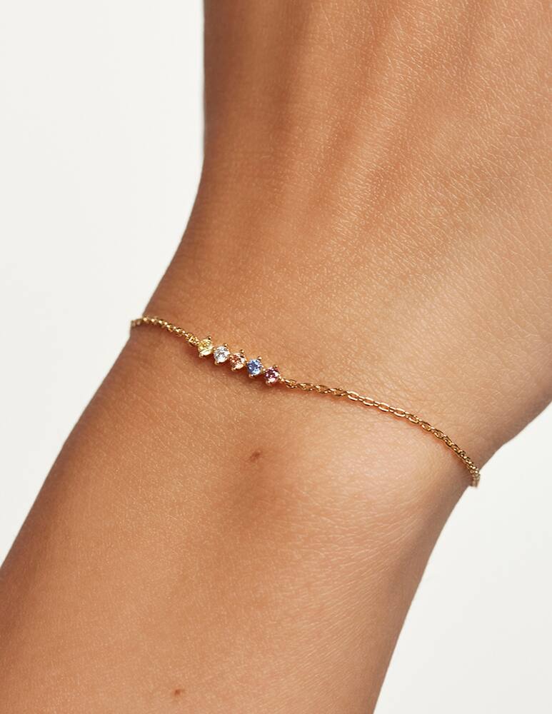 rinascente PDPAOLA Five sage 925 gold bracelet