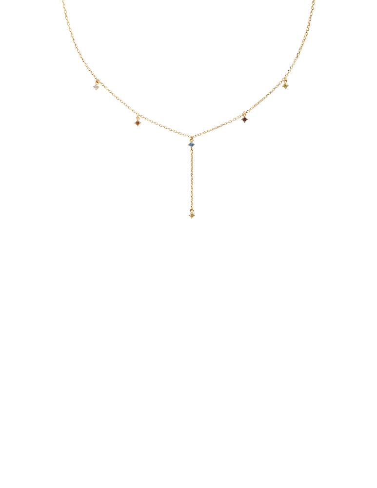 PDPAOLA Collana cinque mana in oro e argento - immagine 1 PDPAOLA Collana cinque mana in oro e argento - immagine 1