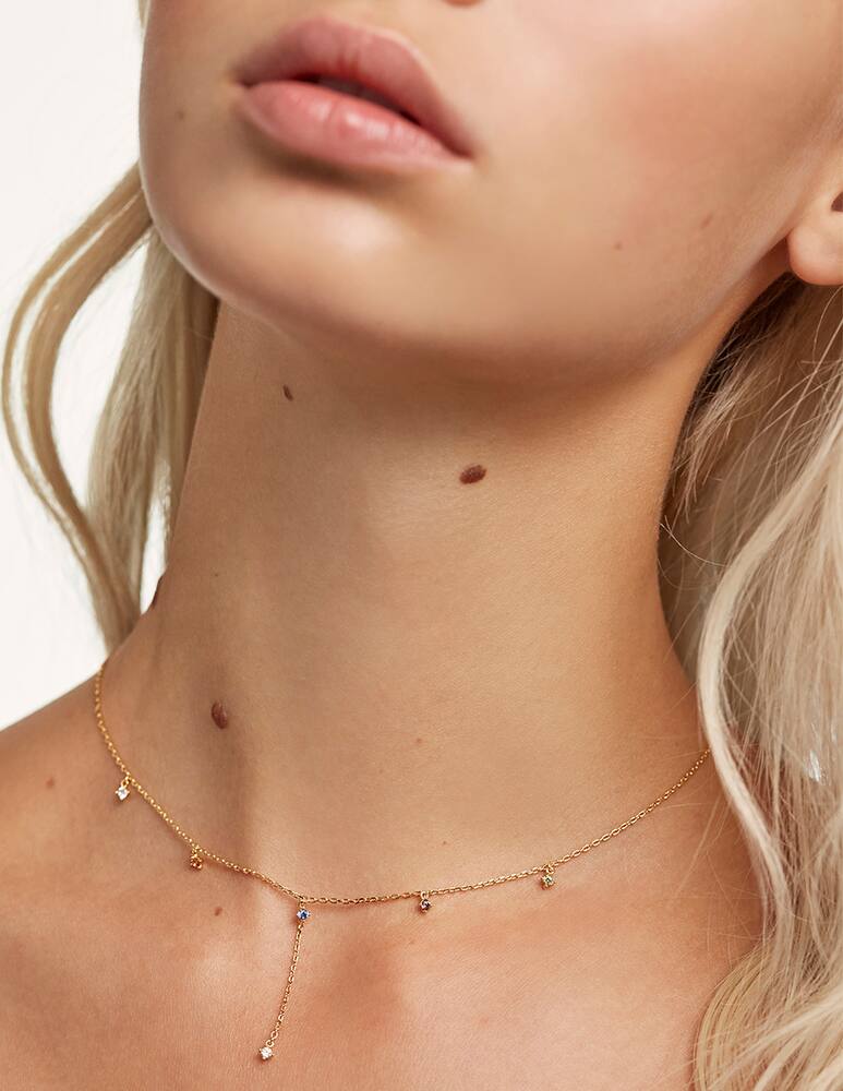 PDPAOLA Collana cinque mana in oro e argento - immagine 2 PDPAOLA Collana cinque mana in oro e argento - immagine 2