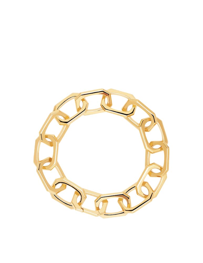 rinascente PD Paola Signature gold large chain bracelet - Gold