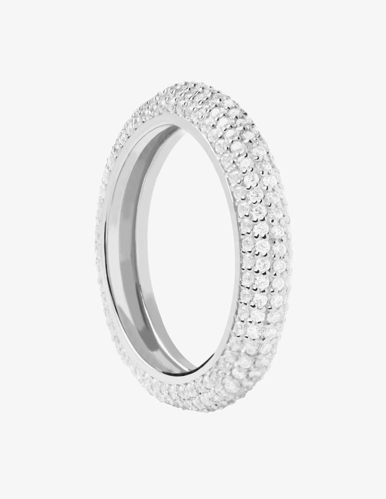 PDPAOLA Anello king silver - immagine 1 PDPAOLA Anello king silver - immagine 1