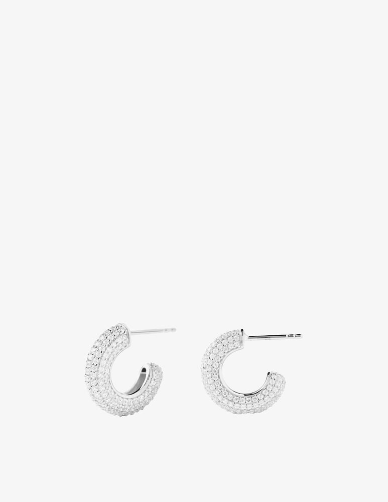 PDPAOLA King silver earrings - picture 1 PDPAOLA King silver earrings - picture 1