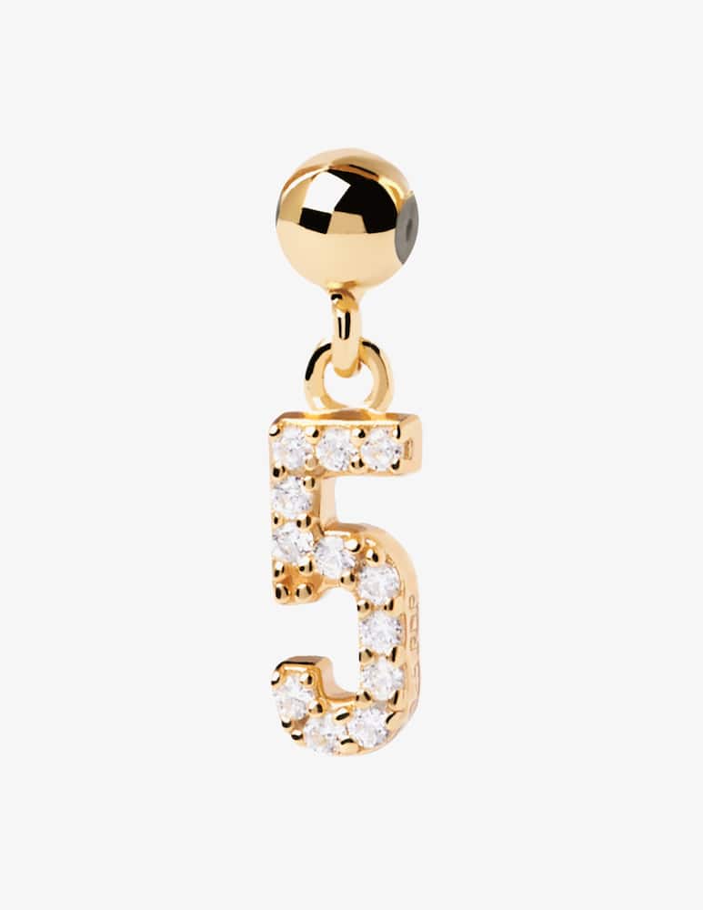 PDPAOLA Charm Numero 5 - immagine 1 PDPAOLA Charm Numero 5 - immagine 1