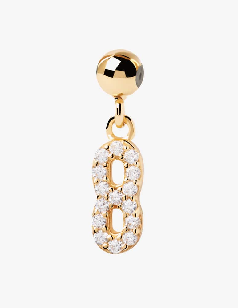 PDPAOLA Charm Numero 8 - immagine 1 PDPAOLA Charm Numero 8 - immagine 1