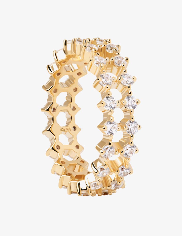 PDPAOLA Anello New Essentials Slim Dumbo - immagine 1 PDPAOLA Anello New Essentials Slim Dumbo - immagine 1