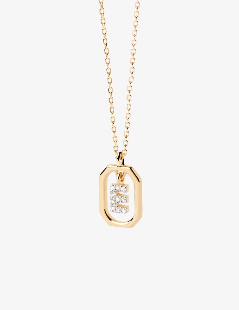 PDPAOLA Mini letter necklace - picture 1 PDPAOLA Mini letter necklace - picture 1