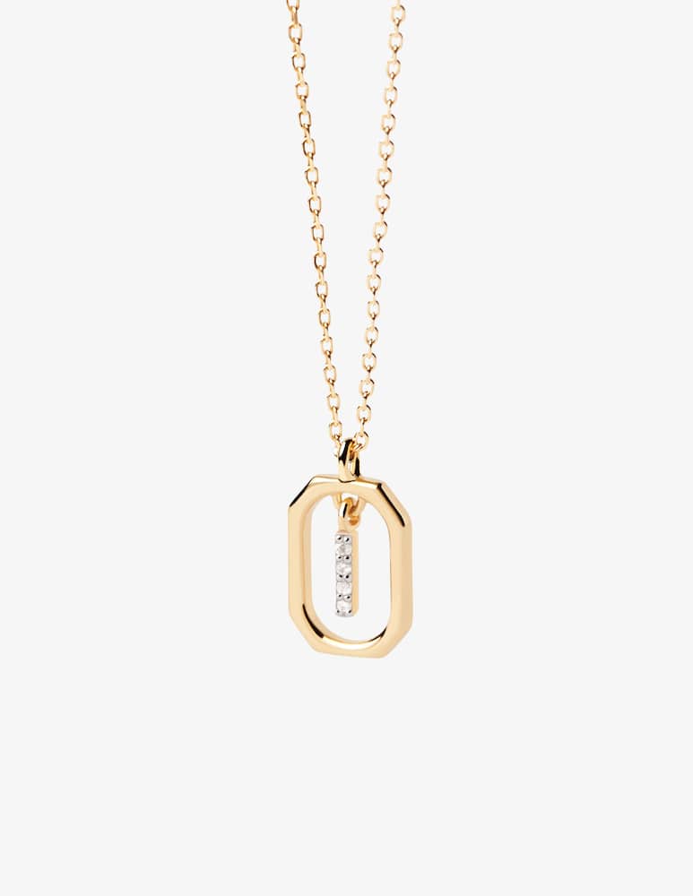 PDPAOLA Mini letter necklace - picture 1 PDPAOLA Mini letter necklace - picture 1