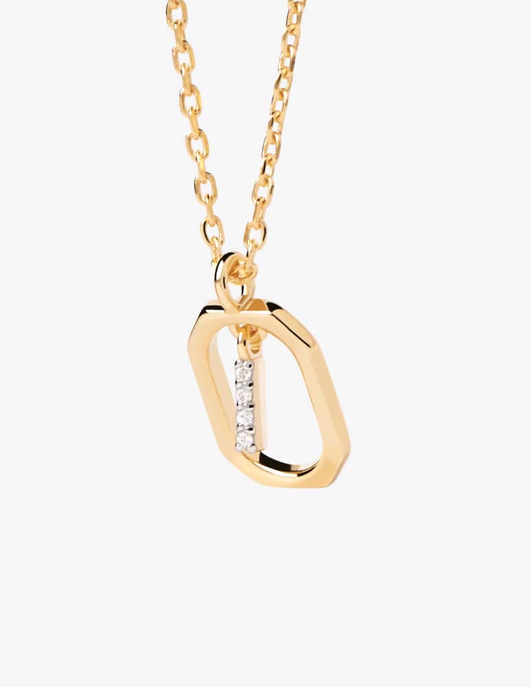 PDPAOLA Mini letter necklace - picture 2 PDPAOLA Mini letter necklace - picture 2