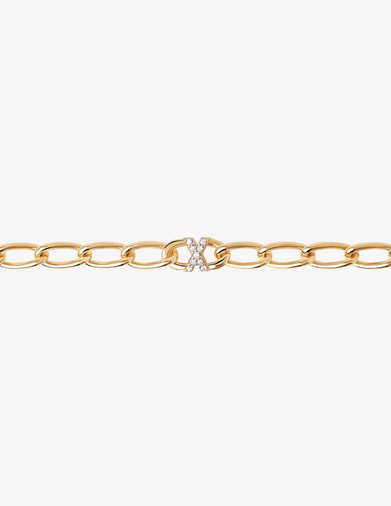 rinascente PDPAOLA Mini letter bracelet
