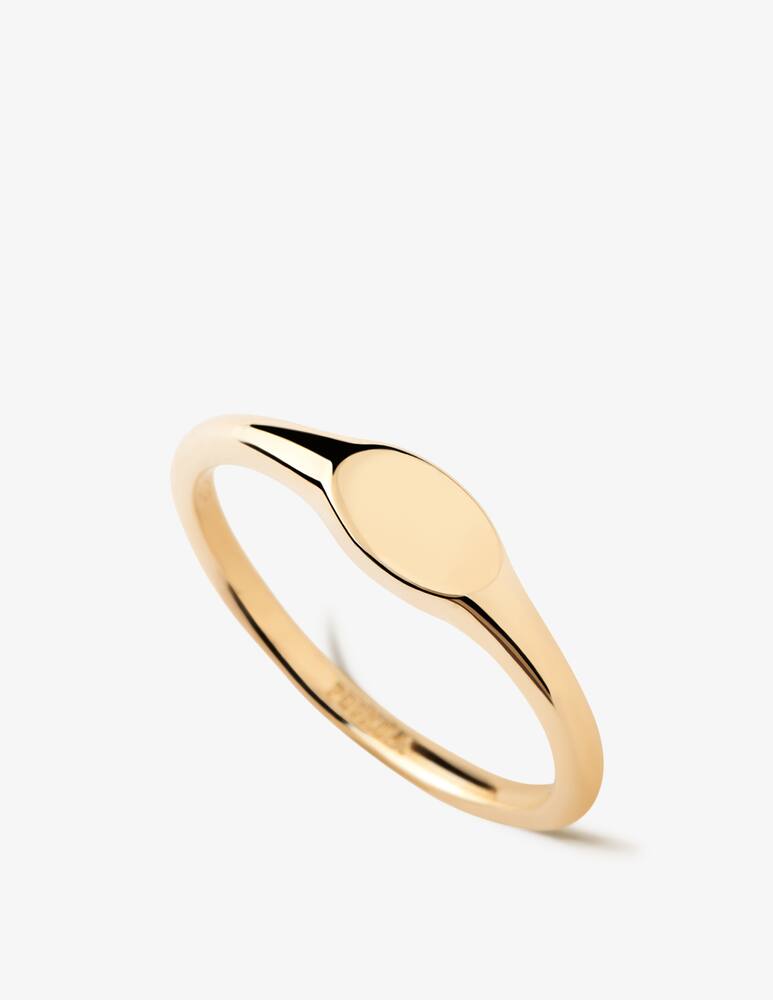 PDPAOLA Anello Essentials Oval Mini - immagine 1 PDPAOLA Anello Essentials Oval Mini - immagine 1