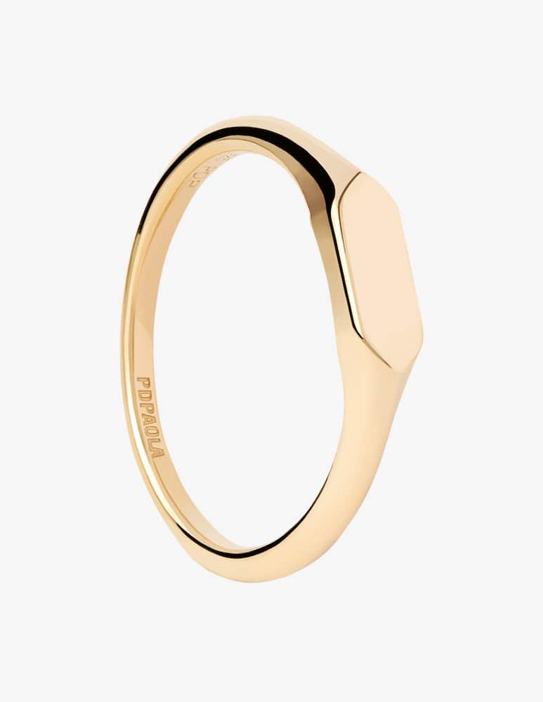PDPAOLA Hexagon Mini ring - picture 2 PDPAOLA Hexagon Mini ring - picture 2