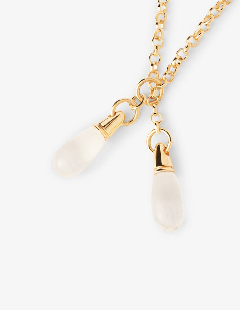 rinascente PDPAOLA Necklace aqua rock crystal tango