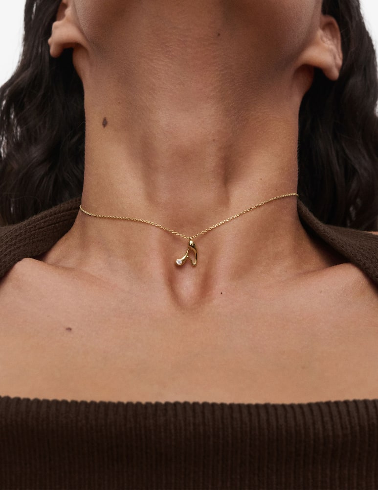 PDPAOLA Collana con pendente iniziale - immagine 2
