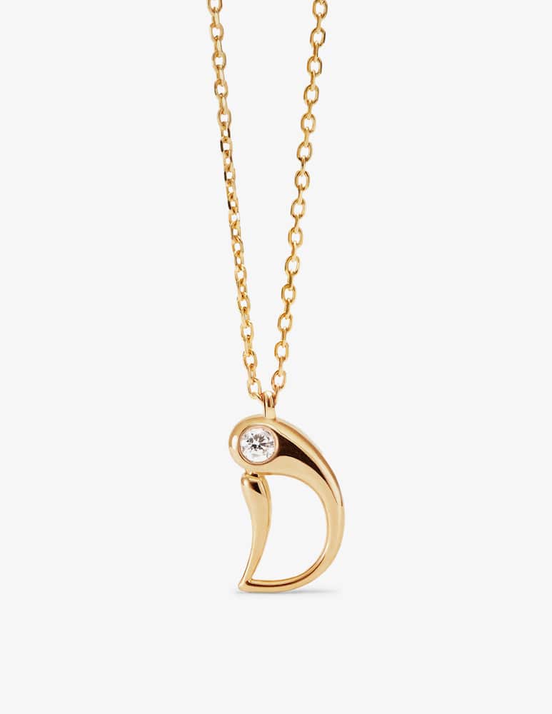 rinascente PDPAOLA Initial pendant necklace