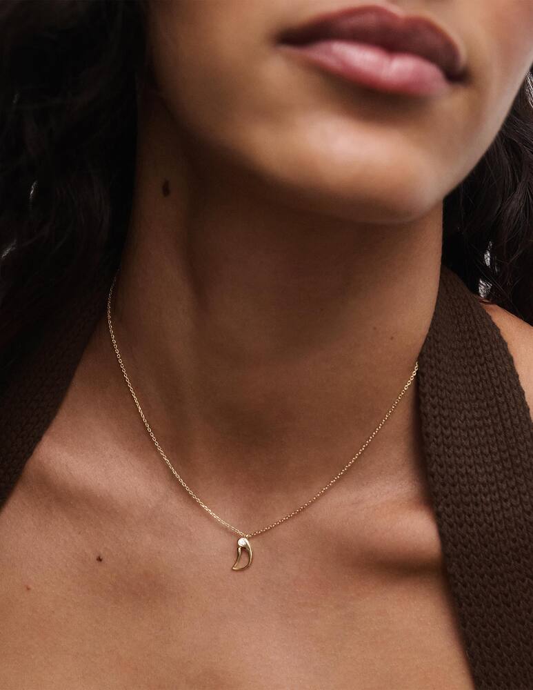 rinascente PDPAOLA Initial pendant necklace