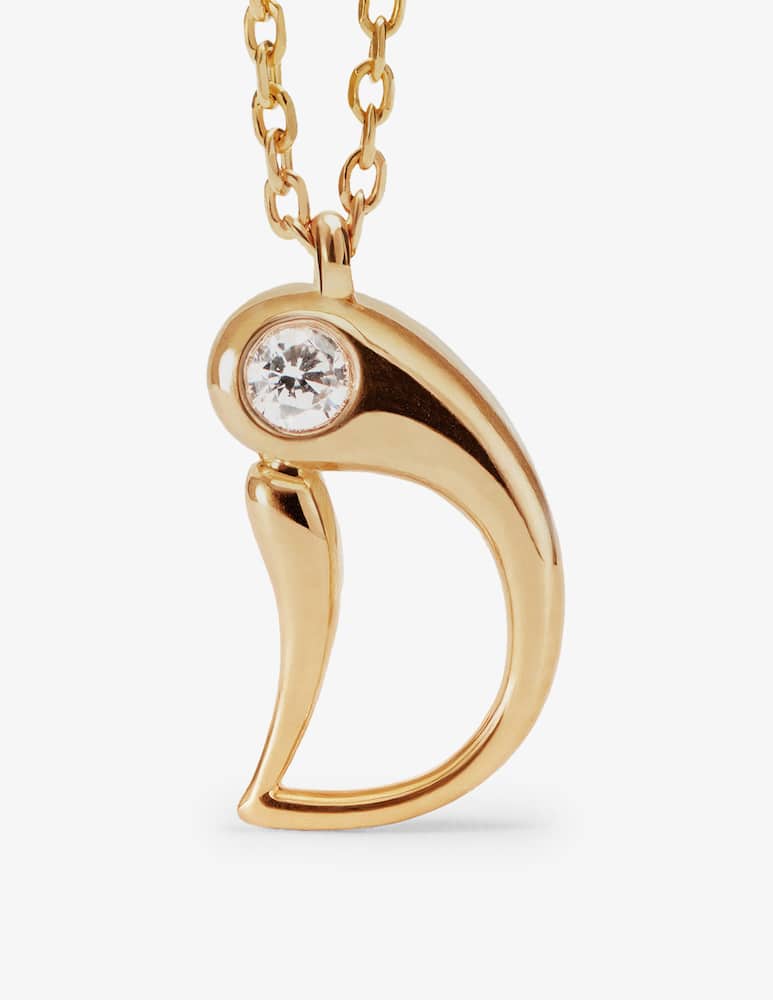 rinascente PDPAOLA Initial pendant necklace