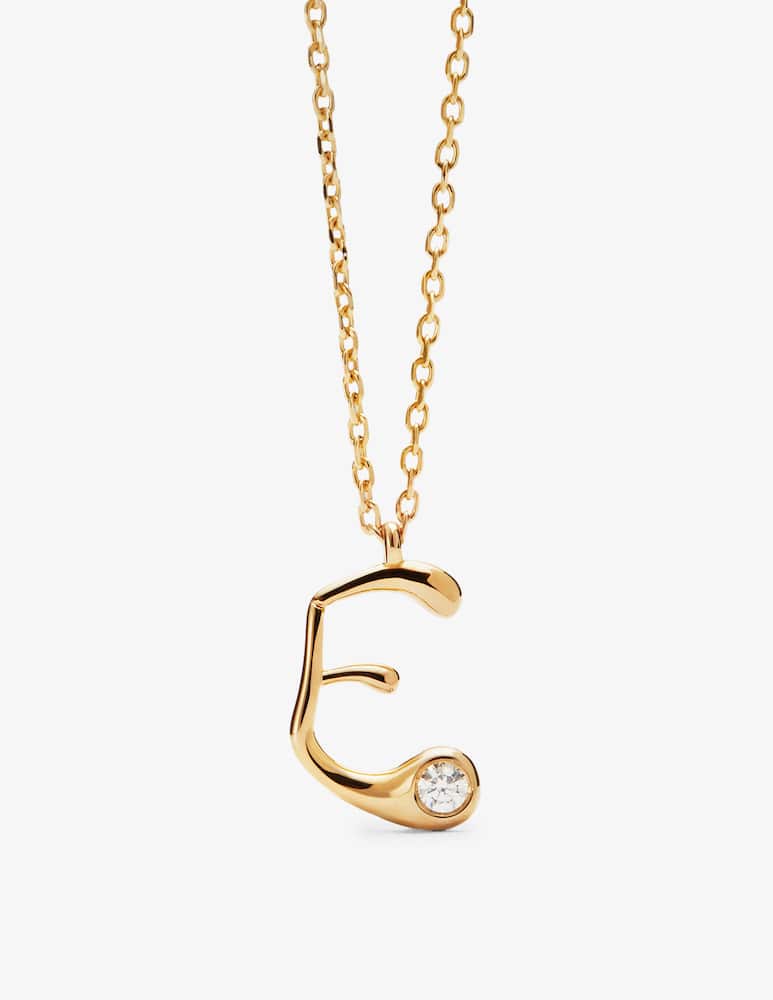 rinascente PDPAOLA Initial pendant necklace